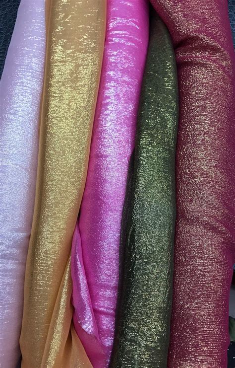 lame metallic silk blend fabric buy in bulk|lame knitted fabric.